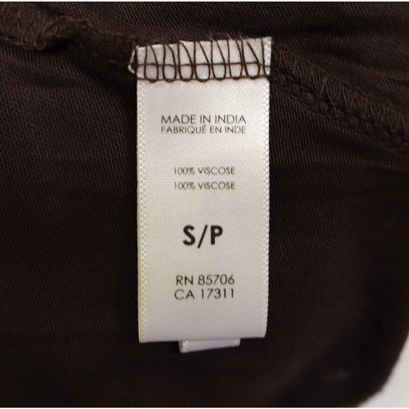 Buffalo by David Bitton Sheer Leopard Print Long Sleeve Dress Leather Detail S - Picture 9 of 10